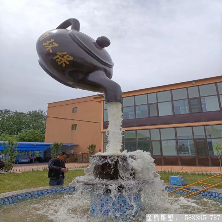 滄州企業懸空天壺案例1